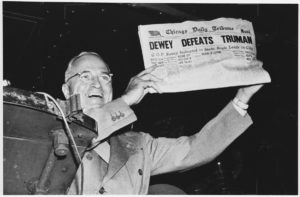 Fake News: Dewey Defeats Truman!