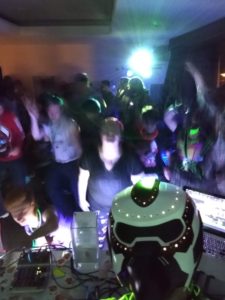 Blurry TFF 2020 Room Party Shot